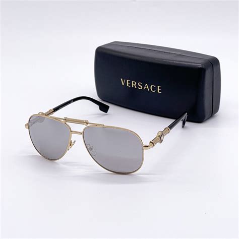 Versace VE2236 Aviator Sunglasses 